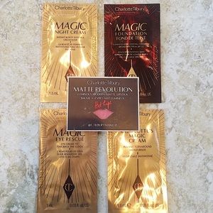 Charlotte Tilbury magic creams ,foundation  & lips